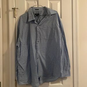 Blue dress shirt